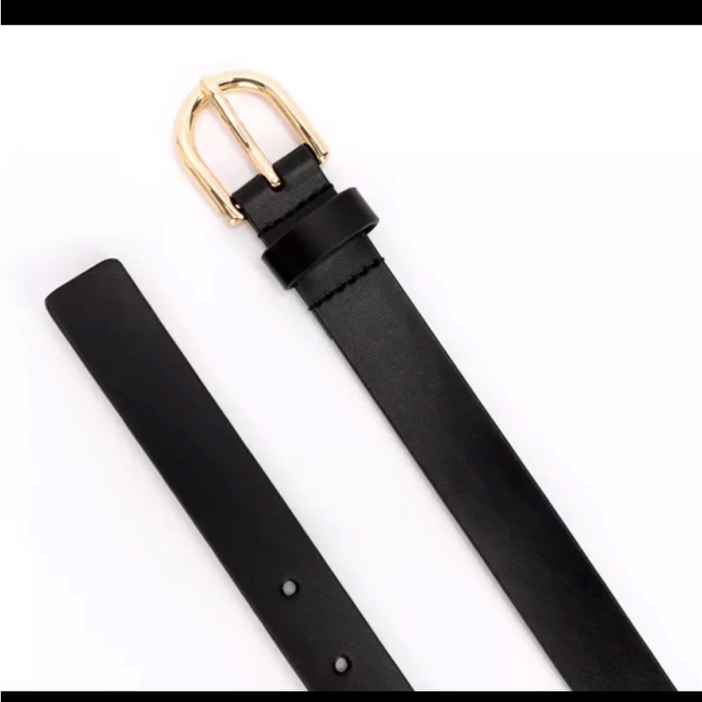 NWT Kate Spade New York Zip Logo Small Belt Bag, Black Leather - Picture 4 of 10